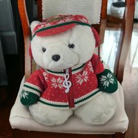 1980s-2000s Plush Dayton Hudson or Chosun Santa Bear | Your Choice of Adorable Holiday Decor | Vintage Collectible Stuffed Animal