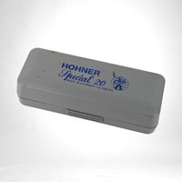 Vintage Hohner Special 20 Harmonica, Blues Harp, Musical Instrument, Collectible Harmonica, with Case