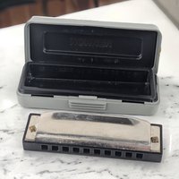 Vintage Hohner Special 20 Harmonica, Blues Harp, Musical Instrument, Collectible Harmonica, with Case