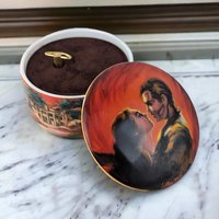 Vintage Gone with the Wind Music Boxes,  Collectible Music Boxes,  Scarlett O'Hara, Rhett Butler,  Movie Memorabilia,  Gift for Movie Buff