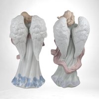 Vintage 2000 Grandeur Noel Porcelain Angels,  Angel Figurine Set,  Musical Angels,  Christmas Angels, Collectible Angels, Holiday Decor