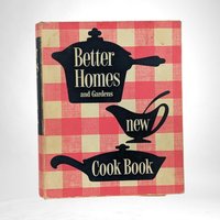 Vintage 1950s Better Homes and Gardens New Cookbook | Mid-Century Cookbook | Retro Recipes | Collectible Cookbook | Kitchen Decor