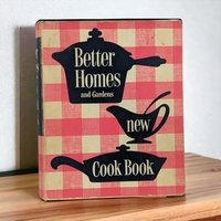 Vintage 1950s Better Homes and Gardens New Cookbook | Mid-Century Cookbook | Retro Recipes | Collectible Cookbook | Kitchen Decor