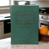 Vintage 1966 Cooking for American Homemakers Cookbook | Encyclopedic Cookbook | Retro Recipes | Collectible Cookbook | Kitchen Decor