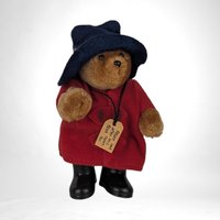 Vintage 1986 Eden Paddington Bear,  5 inch Paddington Bear Figurine,  Collectible Paddington Bear,  Children's Book Character