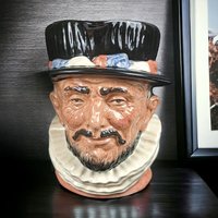 Royal Doulton Beefeater Toby Jug | Large Character Jug | D6206 | Vintage English Pottery | Gift for Collector
