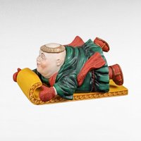 Dept 56 Merrymakers Figurine Lot | 5 Piece Set | Martin the Mandolinist | Thaddeus the Tobogganist | Vintage Christmas Decor
