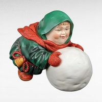 Dept 56 Merrymakers Figurine Lot | 5 Piece Set | Martin the Mandolinist | Thaddeus the Tobogganist | Vintage Christmas Decor