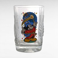 Disney Magic Kingdom Glasses | Set of 4 | Mickey Mouse | 2000 Millennium | Collectible Disneyana