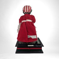 Vintage 1994 Holiday Creations Mrs. Claus, Animated & Musical, Christmas Decor, Baking Scene,  Lights/Music, SMALL IMPERECTION