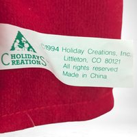 Vintage 1994 Holiday Creations Mrs. Claus, Animated & Musical, Christmas Decor, Baking Scene,  Lights/Music, SMALL IMPERECTION