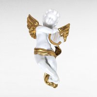 Vintage White Angel Collection | Porcelain Ornaments, Wall Hanging, and Figurine | Heavenly Holiday Decor