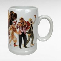 Vintage 1983 John Deere Circus Mug | Ceramic Coffee Mug | Collectible Advertising | Tractor Parade