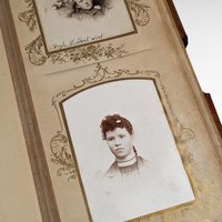 Antique 1800s Family Photo Album | South Dakota Family History | Original Photos | Genealogy Research