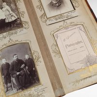 Antique 1800s Family Photo Album | South Dakota Family History | Original Photos | Genealogy Research