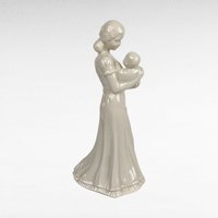 Lenox "Quiet Time" Figurine | China Jewels Collection | Mother and Child | Vintage Porcelain | Gift for Mom