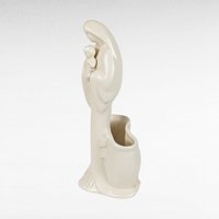 Vintage Haeger Madonna and Child Planter, Religious Art Pottery, Mid-Century Modern Planter, Unique Home Decor, Mother's Day Gift