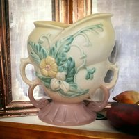 Vintage Hull Pottery "Yellow Wildflower" Vase, Art Pottery, Collectible Pottery, 6.5 Inches