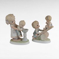 Vintage Children Figurine Lot | Homco, Ceramic, Playful Kids, Religious Figurine | Vintage Toys, Collectible Figurines, Childrens Decor