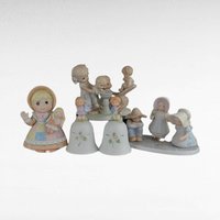 Vintage Children Figurine Lot | Homco, Ceramic, Playful Kids, Religious Figurine | Vintage Toys, Collectible Figurines, Childrens Decor