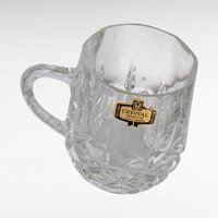 Vintage Blarney Crystal Mugs Set of 8 | Action Industries, Coffee Mugs, Tea Cups | Crystal Drinkware, Kitchenware, Gift Set