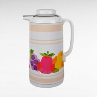 Vintage Diamond Misa Fruit Insulated Serving Pitcher, 1 Liter,  Mid-Century Modern, Made in Japan, with Original Box