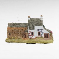 Lilliput Lane Yew Tree Farm Cottage | David Tate Figurine | Handcrafted English Village Model | Collectible Home Decor | 3 Inches