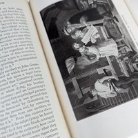 Antique Young Folks Treasury Book, 1909 Children's Literature, Illustrated Hardcover Gift, Vintage Storytelling Collection
