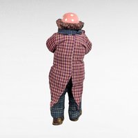 Vintage Show Stopper Hobo Clown Doll | Collectible Clown Doll | Plush Clown Toy | Circus Decor | 10 Inches