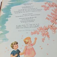 Vintage 1947 Childcraft Poems of Early Childhood | Hardcover Book | Illustrated Children's Poetry | 200 Pages