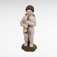 Vintage Occupied Japan Ceramic Cherubs | Angel Figurines | Musical Cherubs | Collectible Figurines