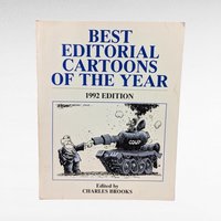 Best Editorial Cartoons of the Year, 1992 Edition Book.