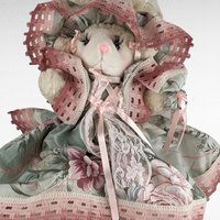 1992 Beary Special Creations 'Corrie Ruth' Handcrafted Plush Lamb, Vintage Stuffed Animal, Collectible Lamb, Soft Toy
