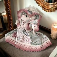 1992 Beary Special Creations 'Corrie Ruth' Handcrafted Plush Lamb, Vintage Stuffed Animal, Collectible Lamb, Soft Toy