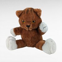 Vintage 1982 Dakin Meow Mix Talking Cat Plush - 9.5"  Stuffed Animal -  Interactive Toy -  Collectible Plush