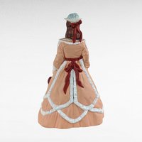 Vintage Dave Grossman Gone with the Wind Suellen O'Hara Figurine | 7.5 Inch Porcelain Collectible | Southern Belle Decor | 1990s