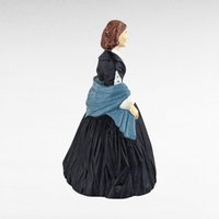 Vintage Dave Grossman Gone with the Wind Mrs. O'Hara Figurine | 7.5 Inch Porcelain Collectible | Southern Belle Decor | 1990s