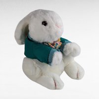 Vintage Dayton Hudson Bunny Plush, White Rabbit Plush, Stuffed Animal, Easter Bunny,  Plush Toy,  Gift for Child, Collectible Toy