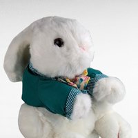 Vintage Dayton Hudson Bunny Plush, White Rabbit Plush, Stuffed Animal, Easter Bunny,  Plush Toy,  Gift for Child, Collectible Toy