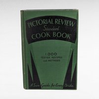 1931 Pictorial Review Standard Cookbook | Vintage Cookbook | 1000 Recipes | Gift for Bride | Kitchen Decor