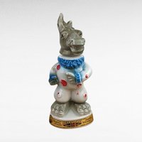 Vintage 1968 Jim Beam Donkey Decanters, Bourbon Whiskey Collectibles, Barware, Man Cave Decor, Unique Gift