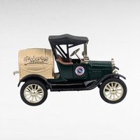 Vintage Oil Company Diecast Banks - Castrol & Polarine Model T Trucks - With Box