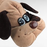Vintage Tonka Pound Puppy, Plush Dog, Brown Spotted Dog, 18" Plush, Collectible Toy