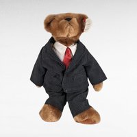 Vintage 1993 Ty Attic Treasures William Bear | "Dressed for Success" Plush Bear | Collectible Bear with Tag | 90s Toy