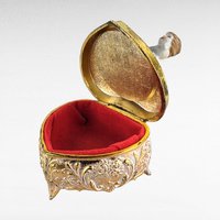 Vintage Cherub Trinket Box, Metal and Resin, Decorative Box, Jewelry Box, Gift for Her