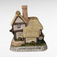 1993 David Winter Cottage "The Cat and Pipe" Inn | with COA and Original Box