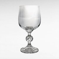 Vintage Bohemia Claudia Crystal Wine Glasses | Set of 4 | 8 oz | 1987 | With Original Box