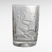 Disney Magic Kingdom Glasses | Set of 4 | Mickey Mouse | 2000 Millennium | Collectible Disneyana