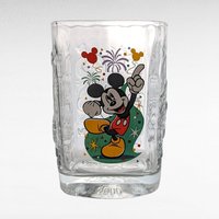 Disney Magic Kingdom Glasses | Set of 4 | Mickey Mouse | 2000 Millennium | Collectible Disneyana