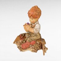 Enesco Whittle Nursery Rhymes Figures, Set of 2, Twinkle Star & Jack Horner, COA